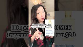 dupe perfume deal secret-MFK for $18?! Gentle Fluidity Gold dupe! #orientica #perfumedupes #perfume