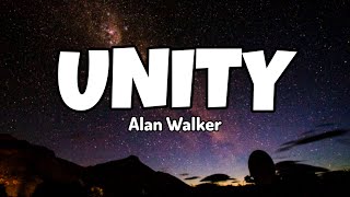 Video thumbnail of "Alan_Walker_-_Unity_(lyrics)"