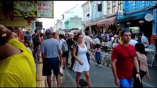 Thai National Anthem Phleng Chat Thai In Phuket Old Town