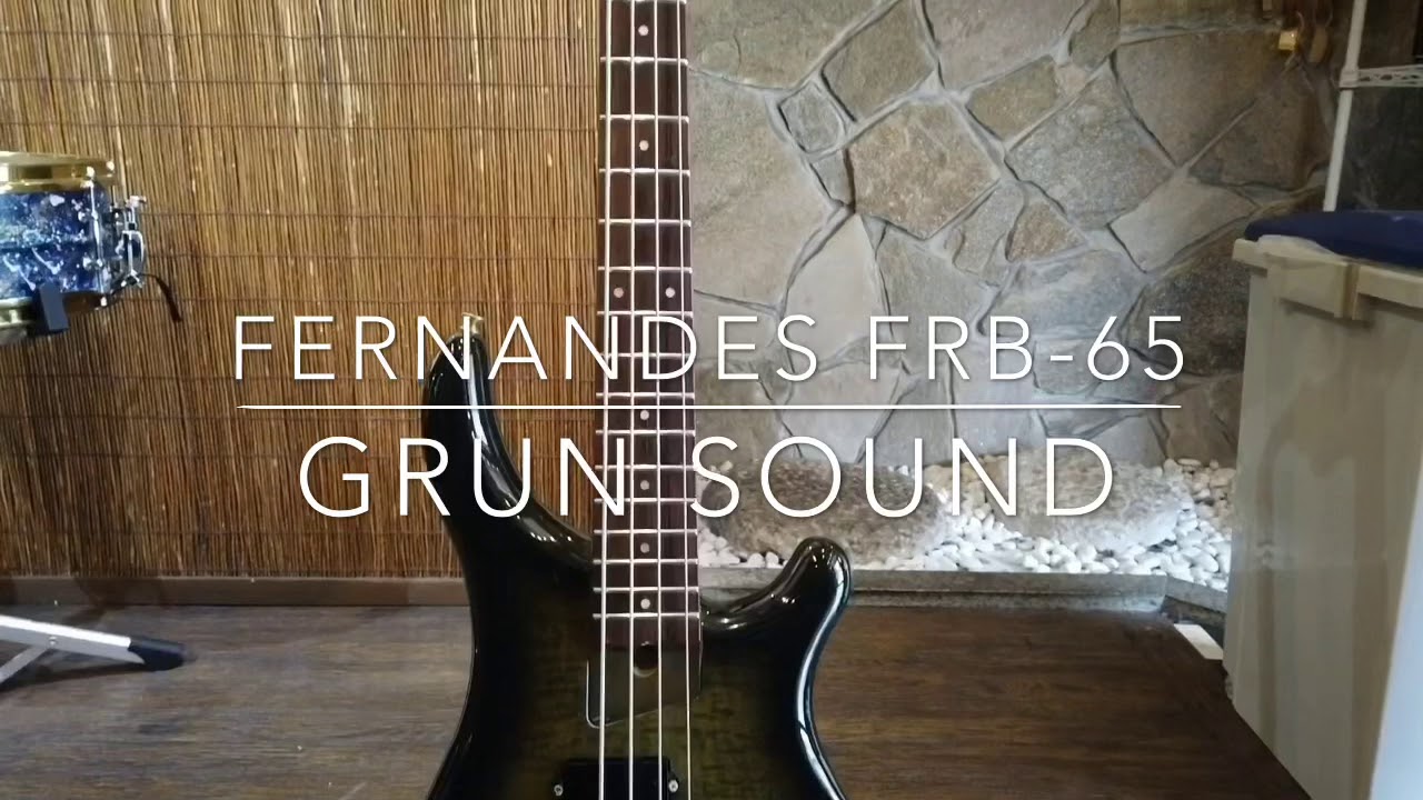 GRUN SOUND商品紹介No.13】Fernandes FRB-65 - YouTube