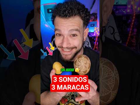 3 SONIDOS y 3 MARACAS ¿Cuál corresponde a cada una? 😌🎶 #reto #maracas  #instrumentosmusicales