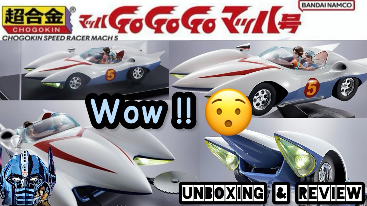 Recensione MACH 5 serie Chogokin Bandai