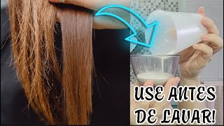 Pré Shampoo Caseiro – Cabelo Grosso, Pontas Encorpadas, Nutridas e Hidratadas