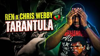 REN x CHRIS WEBBY - TARANTULA FIRST TIME REACTION!! 😳 This Song Is DARKER Than I Expected...