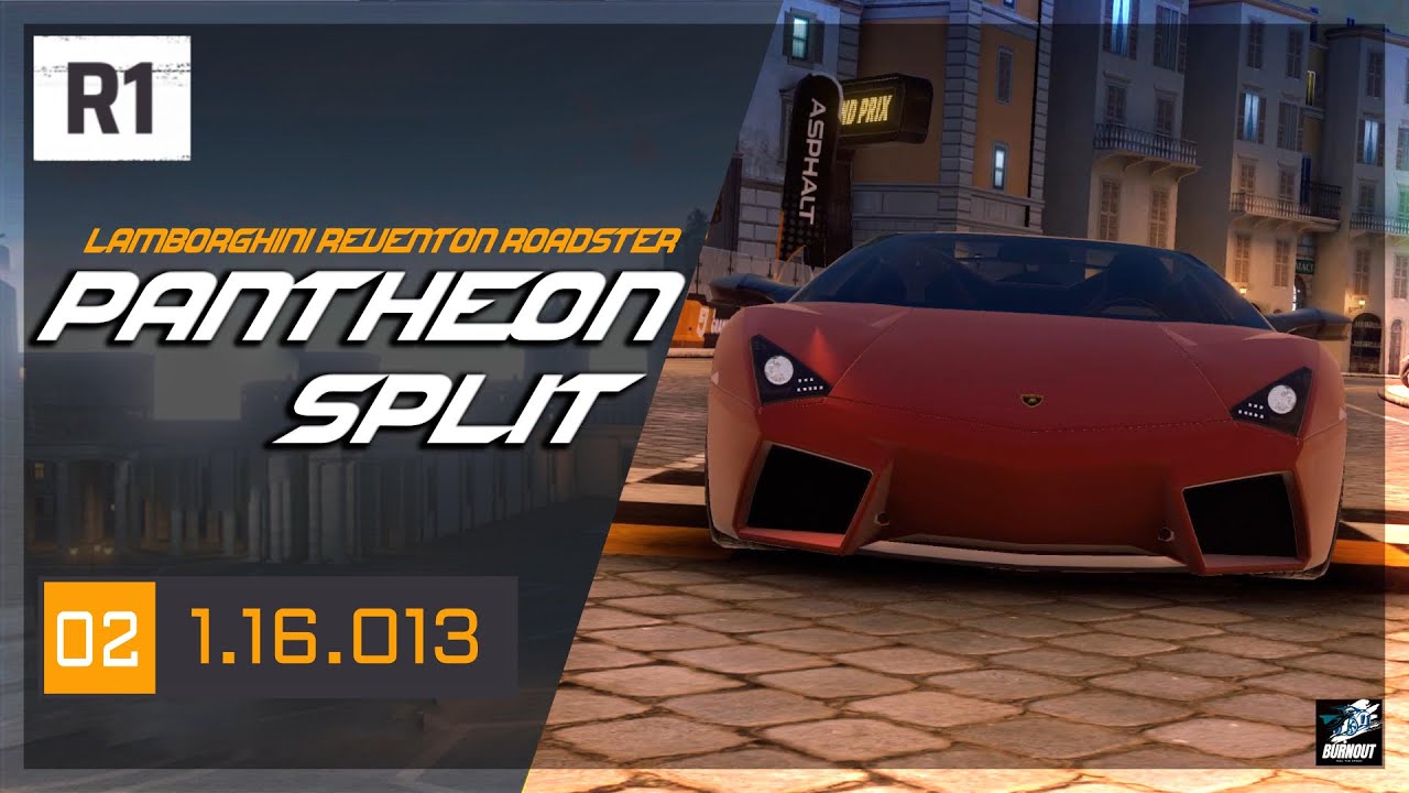ROME PANTHEON SPLIT|LAMBORGHINI REVENTON ROADSTER