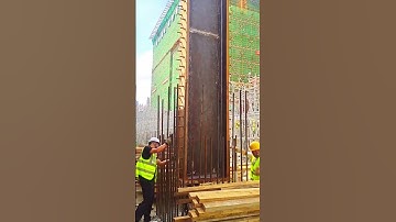 Lifting process of steel formwork of house column- Good tools and machinery make work easy