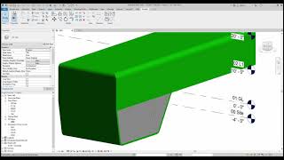How to draw a curved wall or how to patch up and close a gap on a wall - Revit tutorial - Part 3