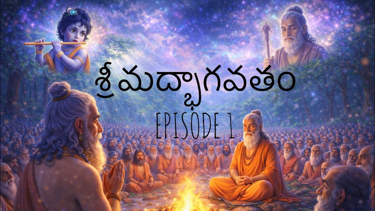 శ్రీమద్భాగవతం episode 1| Sri bhagavatam episode 1 #telugustories #bhagavatam #history #purana 