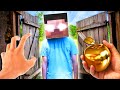SONO ENTRATO DENTRO LA CASA DI HEROBRINE - MINECRAFT VITA REALE