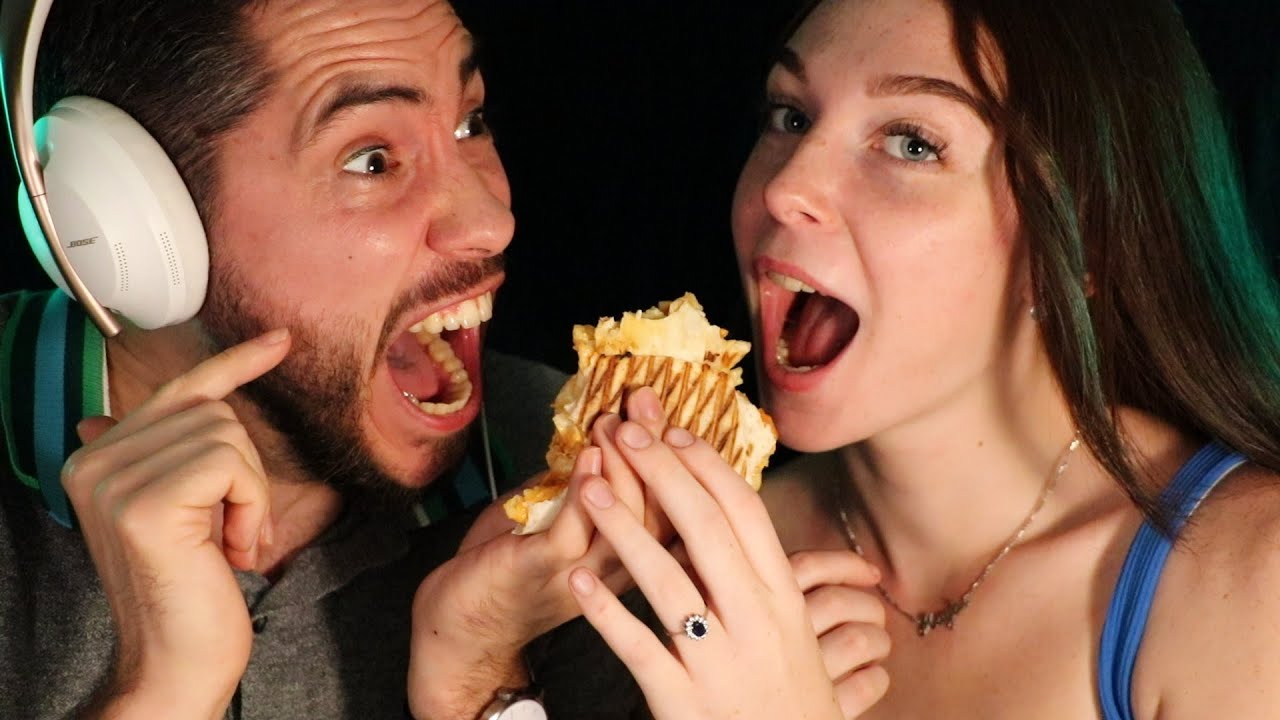 ASMR une copine découvre le Mukbang (avec o'tacos)