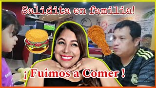 Una tarde en Familia ♥️ nos fuimos a comer! 🤤 RICAS HAMBURGUESAS KFC 😋 vídeo vlogs