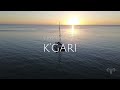 Sunset at Triangle Cliffs, K'gari - just magic | Sailing ARGO