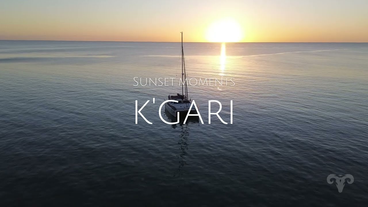 ⁣Sunset at Triangle Cliffs, K'gari - just magic | Sailing ARGO