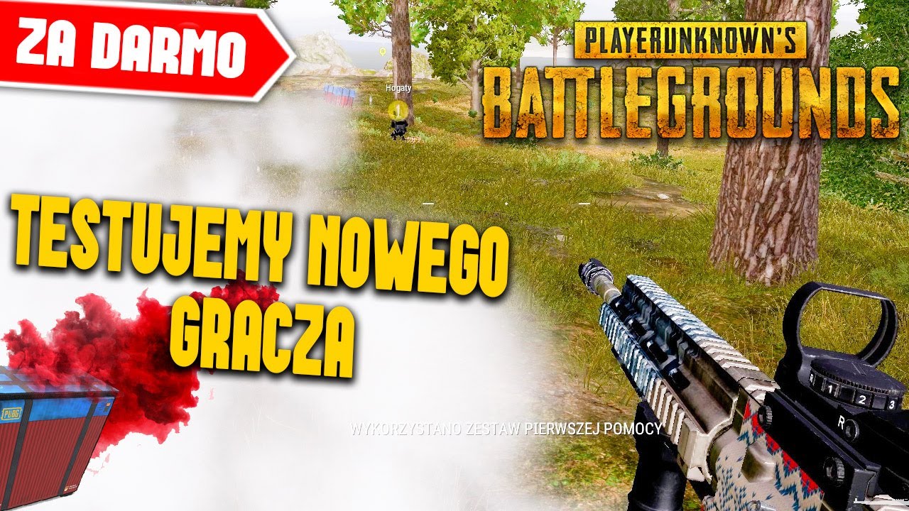 PRZETESTOWALIŚMY NOWEGO GRACZA w PUBG * SYLO HOGATY CRIKETON i OG