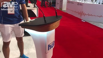 InfoComm 2018: Lecternhub Intros the PodX Podium Lectern