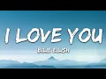 Billie Eilish - i love you s Billie Eilish - i love you s