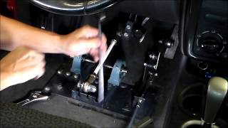 Driver Side Pedal Removal