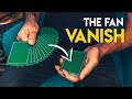 VANISH Any Deck Of Cards INSTANTLY! (Fan Vanish Magic Tutorial)