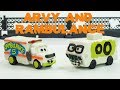 The making of arvy motorhome  dr damage aka rambulance in play doh claymation stopmotion