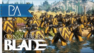 THESE MEDIEVAL SIEGE BATTLES ARE SO INTENSE!! - Conqueror's Blade Siege Gameplay