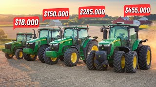 John Deere Tractors Ranked - From Cheap To Expensive