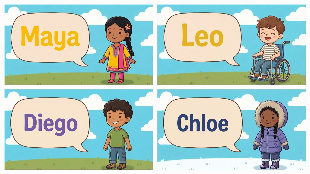 Storytime... with Maya, Leo, Diego and Chloe!