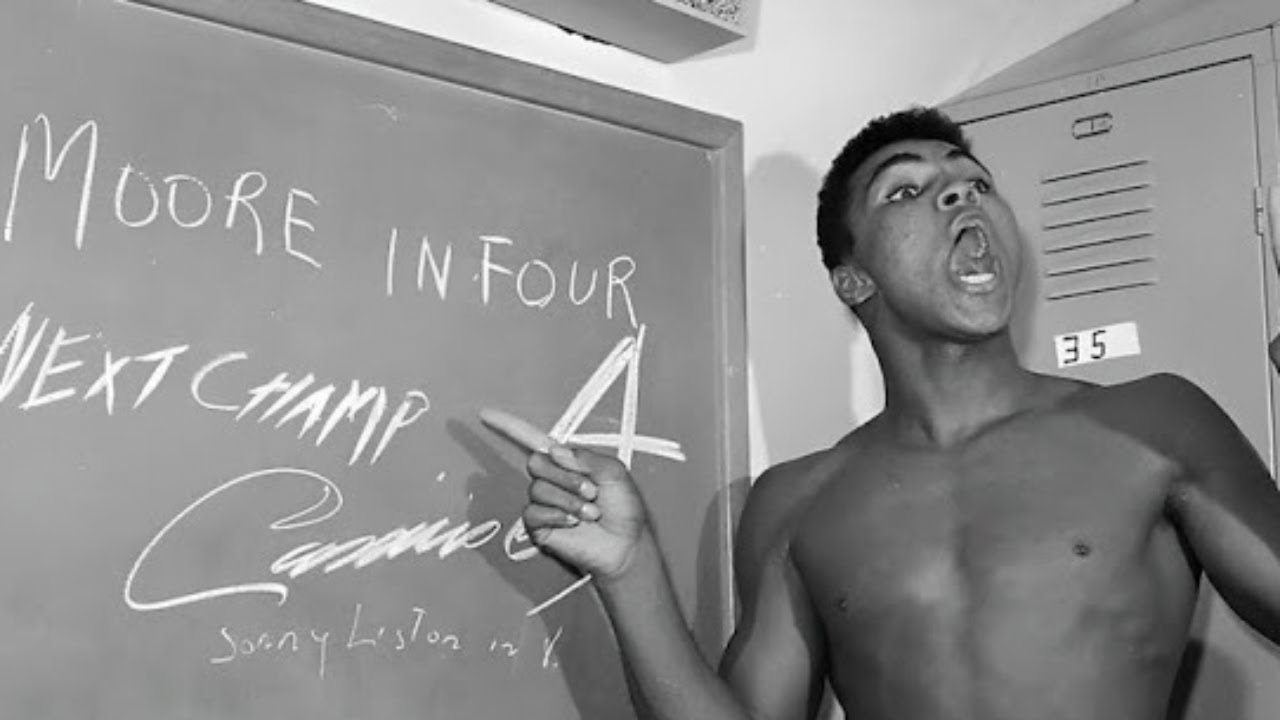 Archie Moore vs Ali | How Archie Used the Cross Guard & Leaping Hook