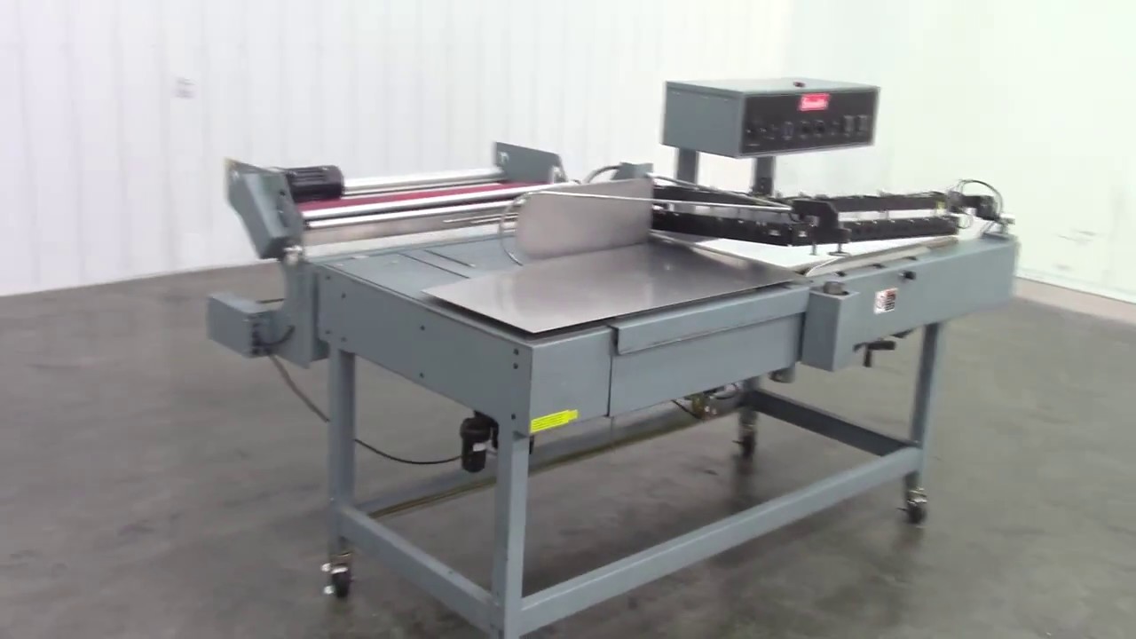 Shanklin S24BL SemiAutomatic LBar Sealer YouTube