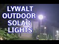 LYWALT Solar Motion Outdoor Lights - 3000LM 423 LED - Pretty Bright