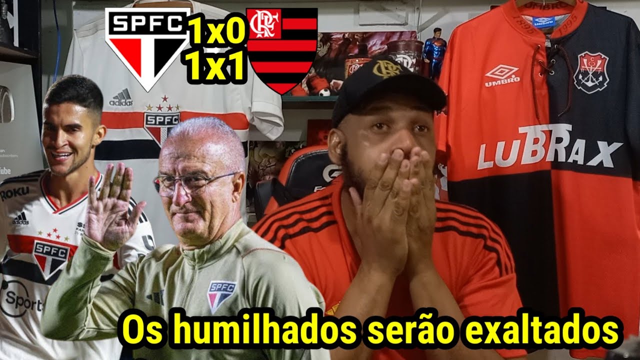 REACT SÃO PAULO 1X1 FLAMENGO l TRICOLOR CAMPEÃO POÉTICO
