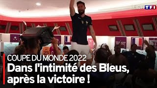 Dans l'intimité des Bleus, après la victoire !