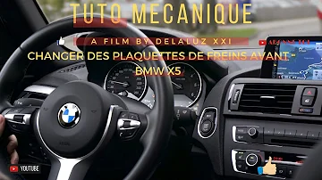 Quel est le prix du changement des plaquettes de frein sur une Bmw X4 ?