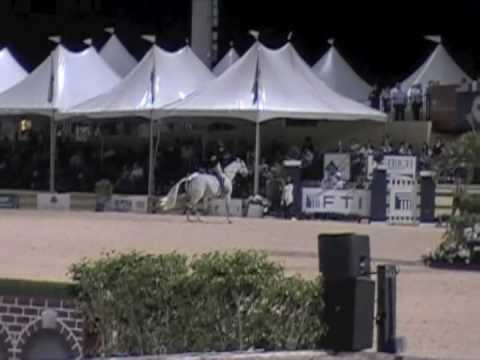 Louise Serio & Castle Rock - WEF Hunter Derby Winner