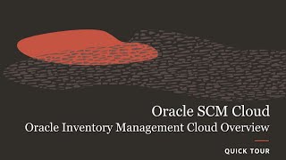 Oracle supply chain management - inventory cloud is a complete, modern
materials solution that can help you...