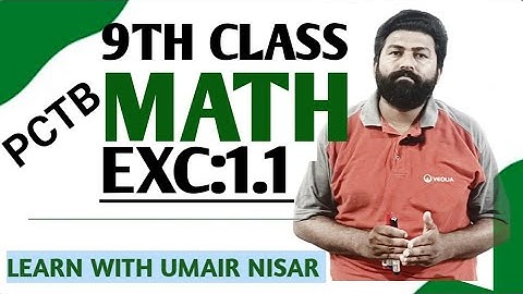9Th Class Math New Book 2025||PCTB||Ex 1.1,Rational and irrational Numbers, ناطق اور غیر ناطق اعداد۔