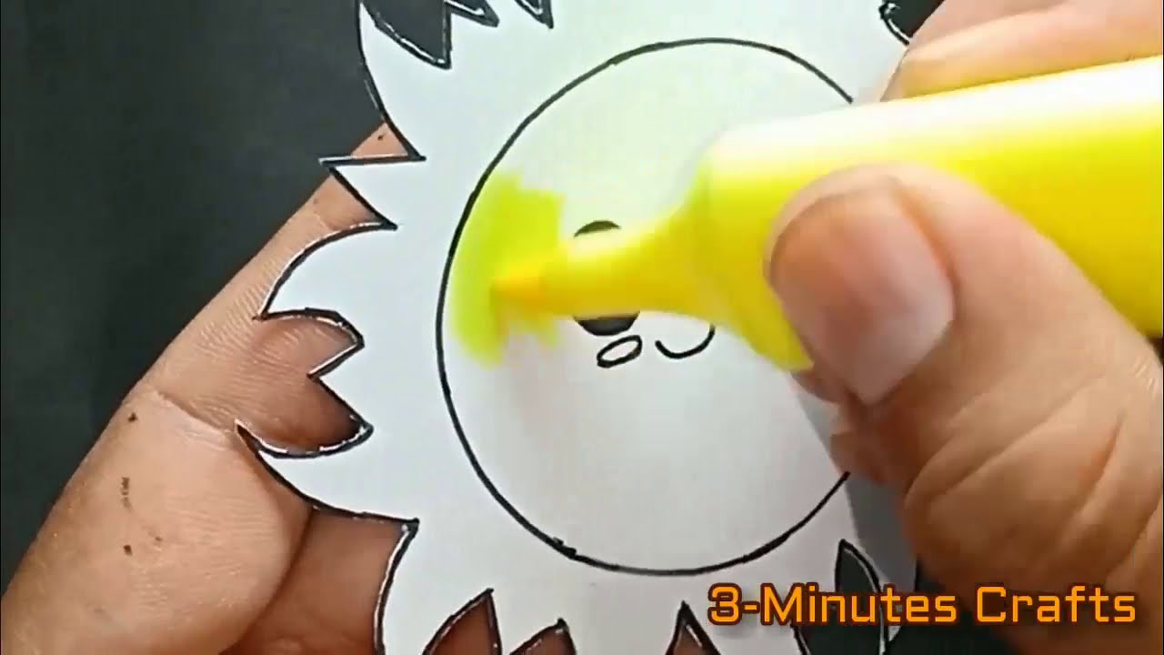 How To Make Solar System Eaisly Origami Youtube