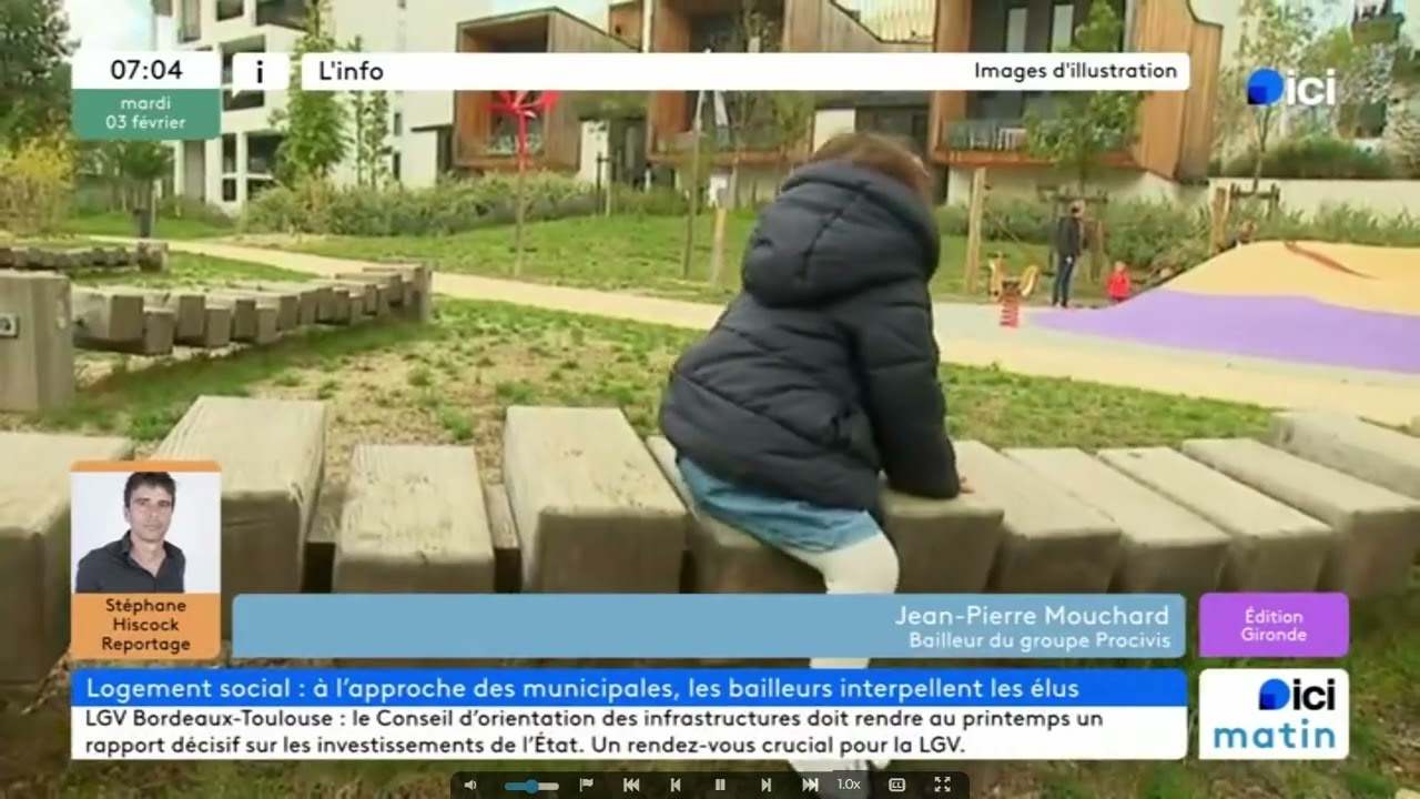 Le logement social en Nouvelle-Aquitaine - Interview ICI Gironde - 3 février 2026