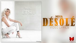 Miya - Désolé (Vidéo Lyrics) Track 14