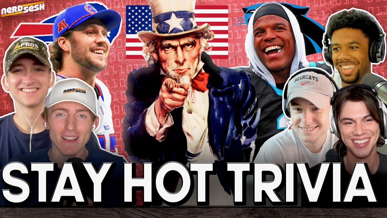 NFL Draft, Panthers, Browns & USA Trivia | Nerd Sesh x Stay Hot