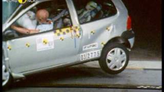 Euro Ncap Renault Twingo 03 Crash Test Youtube
