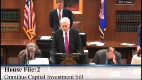 2015 Special Session - House floor session - part 4