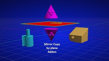 Blender Mirror Copy Add-on