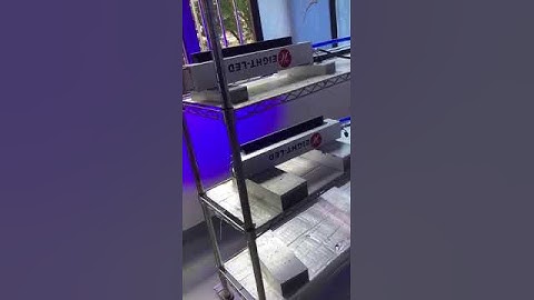 Our newly finished UV LED curing system. #uvled #uvcuring #label #flexoprintingmachine