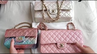 Unboxing Chanel Iridescent Mini Single Flap Bag Evil Twin 