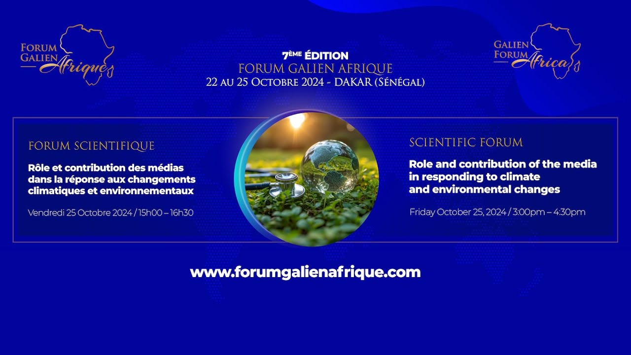 FORUM SCIENTIFIQUE - Sous-thème 5 : Rôle et contribution des médias dans la réponse aux changements