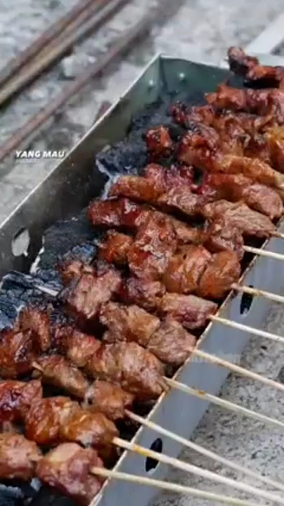 resep pak Yanto.!? enak?? sate kambing super mantap lezat cara bikin empuk legit#satekambing#viral