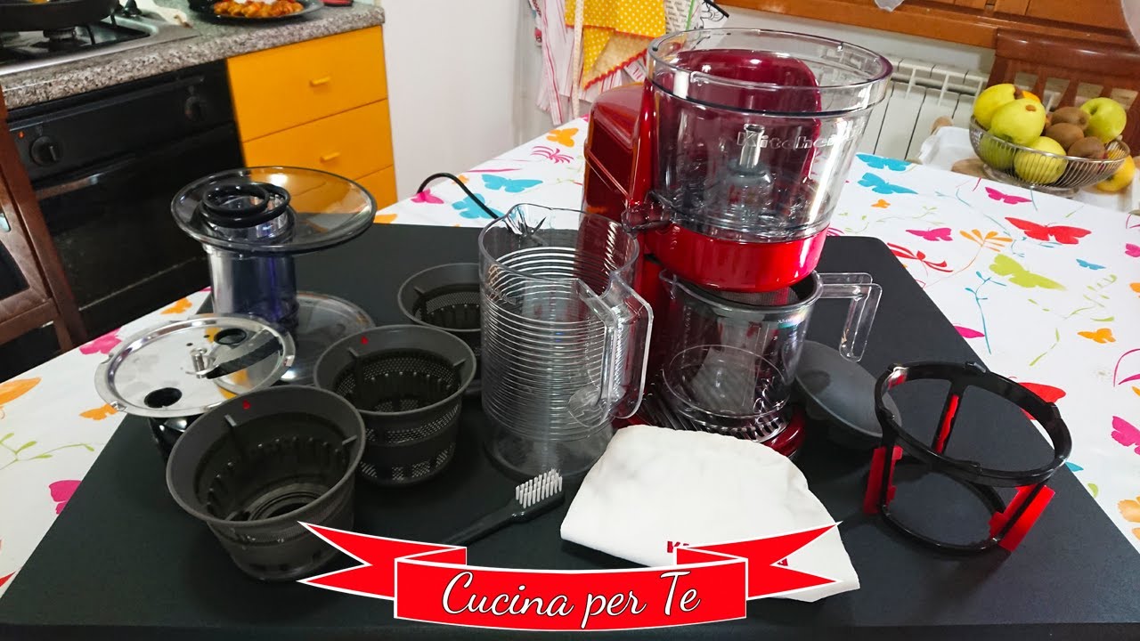 Legepladsudstyr Bliv klar handicappet Estrattore Kitchenaid Salsa di Pomodoro e Estratto - YouTube