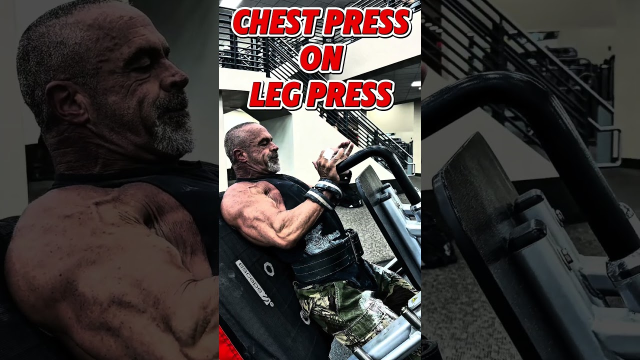Chest press on the leg press #motivation #workout #workouttips #chest
