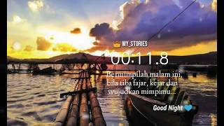 Vidio status WhatsApp 30 Detik || Selamat Malam | Story wa keren terbaru kekinian bikin baper 2019