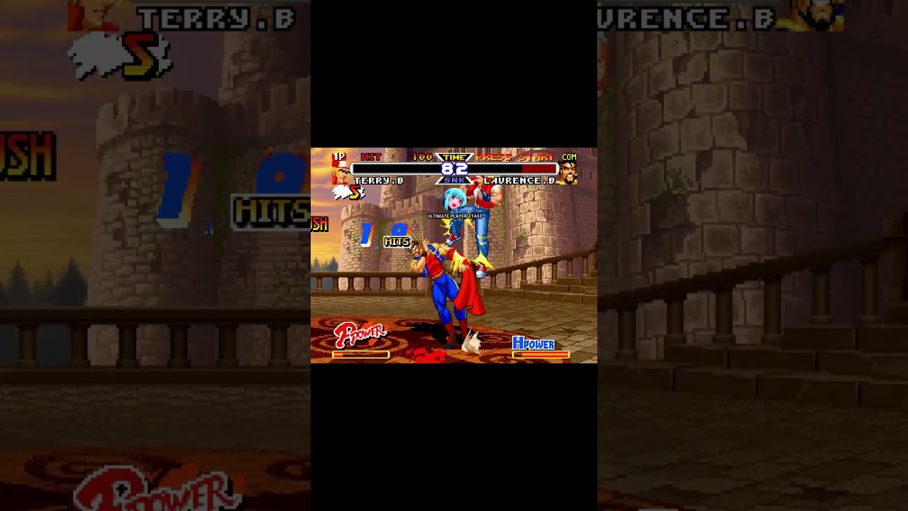 REAL BOUT FATAL FURY DOMINATED MIND - TERRY COMBO 3 #tas #ultimateplayer #arcade #games #terrybogard